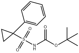 tert-butyl 1-phenylcyclopropylsulfonylcarbaMate|(1-苯基环丙基)磺酰基氨基甲酸叔丁酯