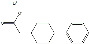 lithiuM 2-((1r,4r)-4-phenylcyclohexyl)acetate,,结构式