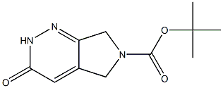 Tert-butyl 3-oxo-2,3-dihydro-5H-pyrrolo[3,4-c]pyridazine-6(7H)-carboxylate Structure