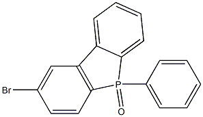 2-溴-5-苯基-苯并磷哚-5-氧化物 结构式