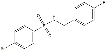 4-溴-N-(4-氟苄基)苯磺酰胺,97%