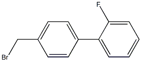4-BroMoMethyl-2'-fluorobiphenyl, 95% 化学構造式