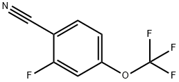 2-Fluoro-4-(trifluoroMethoxy)benzonitrile, 97% Struktur