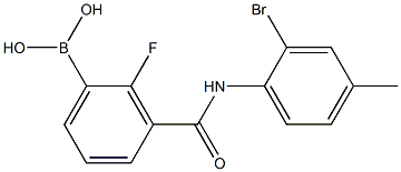 2096336-37-5 3-(2-BroMo-4-MethylphenylcarbaMoyl)-2-fluorobenzeneboronic acid, 97%