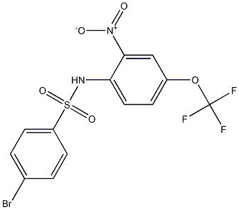 1858242-01-9 4-BroMo-N-[2-nitro-4-(trifluoroMethoxy)phenyl]benzenesulfonaMide, 97%