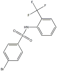 4-BroMo-N-[2-(trifluoroMethyl)phenyl]benzenesulfonaMide, 97%