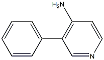 3-Phenyl-pyridin-4-ylaMine 化学構造式