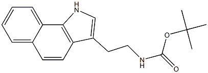  [2-(1H-Benzo[g]indol-3-yl)-ethyl]-carbaMic acid tert-butyl ester