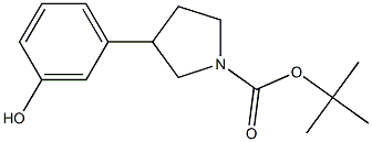  3-(3-Hydroxy-phenyl)-pyrrolidine-1-carboxylic acid tert-butyl ester