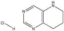 5,6,7,8-Tetrahydro-pyrido[3,2-d]pyriMidine hydrochloride Structure