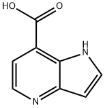 4-Azaindole-7-carboxylic acid 化学構造式