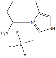 1-胺丙基-3-甲基咪唑四氟硼酸盐, , 结构式