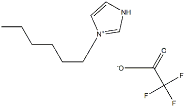 1-己基咪唑三氟乙酸盐,2863671-74-1,结构式