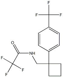 2,2,2-trifluoro-N-((1-(4-(trifluoroMethyl)phenyl)cyclobutyl)Methyl)acetaMide|