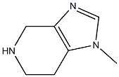 1-Methyl-4,5,6,7-tetrahydro-1H-iMidazo[4,5-c]pyridine Structure