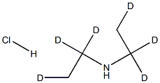 Diethyl--d6-aMine HCl,,结构式