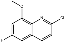 2-CHLORO-6-FLUORO-8-METHOXYQUINOLINE|2-氯-6-氟-8-甲氧基喹啉