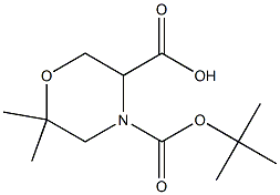 4-BOC-6,6-DIMETHYL-MORPHOLINE-3-CARBOXYLIC ACID|