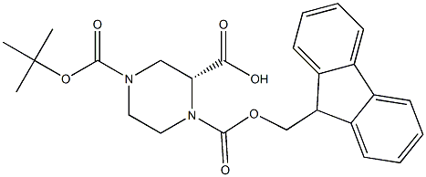 (R)-1-FMOC-4-BOC-PIPERAZINE-2-CARBOXYLIC ACID