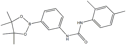 1-(2,4-Dimethylphenyl)-3-[3-(tetramethyl-1,3,2-dioxaborolan-2-yl)phenyl]urea