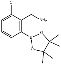 [2-Chloro-6-(tetramethyl-1,3,2-dioxaborolan-2-yl)phenyl]methanamine price.