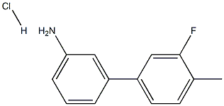 3-(3-Fluoro-4-methylphenyl)aniline hydrochloride|
