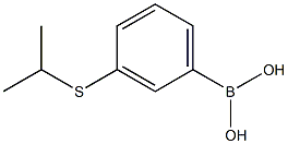 3-Isopropylthiophenylboronic acid 化学構造式