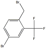 4-溴-2-三氟甲基溴苄, , 结构式