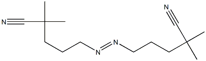 Azobis Dimethyl Valeronitrile 结构式