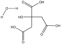 Citric Acid, Monohydrate, Granular, GR ACS Structure