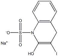 SodiuM Iodohydroxyquinolinesulfonate TS, (U.S.P. Test Solution),,结构式