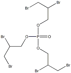 TRI(2,3-DIBROMOPROPYL)PHOSPHAT,,结构式
