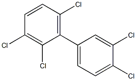 2,3,3',4',6-Pentachlorobiphenyl Solution,,结构式