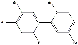 2.2'.4.5.5'-Pentabromobiphenyl Solution 化学構造式