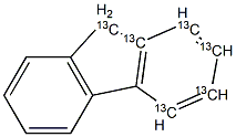 Fluorene  (13C6) Solution Struktur