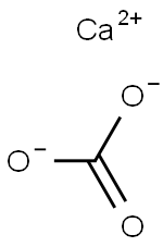 Calcium carbonate, 99,79% Structure