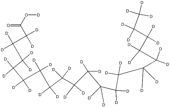 Eicosanoic acid-D40 Structure