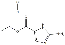 ethyl 2-aMino-1H-iMidazole-5-carboxylate hydrochloride Structure