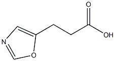 3-OXAZOL-5-YL-PROPIONIC ACID Struktur