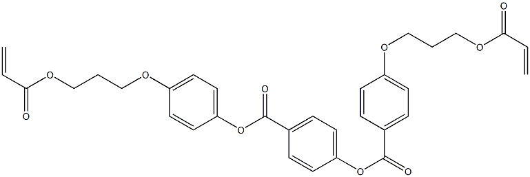 4-((4-(3-(acryloyloxy)propoxy)phenoxy)carbonyl)phenyl 4-(3-(acryloyloxy)propoxy)benzoate