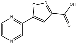 1375064-55-3 5-(2-吡嗪基)异噁唑-3-甲酸