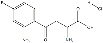  2-aMino-4-(2-aMino-4-fluorophenyl)-4-oxobutanoic acid hydrochloride