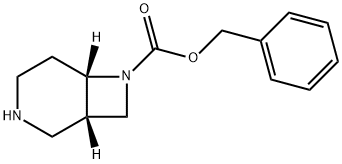 (1S,6S)-7-Cbz-3,7-diazabicyclo[4.2.0]octane Struktur