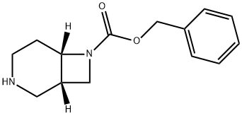 (1S,6S)-7-Cbz-3,7-diazabicyclo[4.2.0]octane Structure