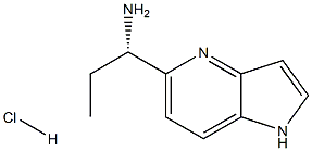 1422143-35-8 (S)-1-(1H-pyrrolo[3,2-b]pyridin-5-yl)propan-1-aMine hydrochloride