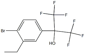 2-(4-BroMo-3-ethyl-phenyl)-1,1,1,3,3,3-hexafluoro-propan-2-ol