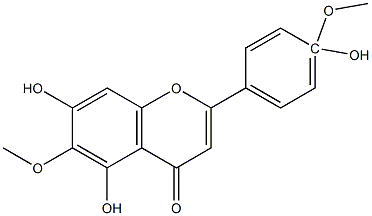 4',5,7-trihydroxy-6, 4'-diMethoxyflavone