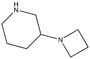 3-(Azetidin-1-yl)piperidine,,结构式