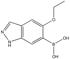 5-ethoxy-1H-indazol-6-yl-6-boronic acid Struktur