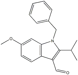 1-benzyl-2-isopropyl-6-Methoxy-1H-indole-3-carbaldehyde